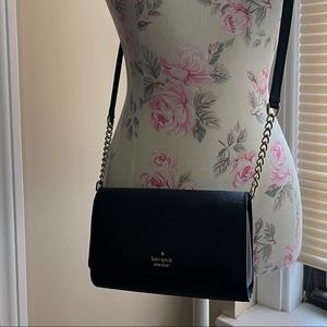 Black Kate spade crossbody barely used